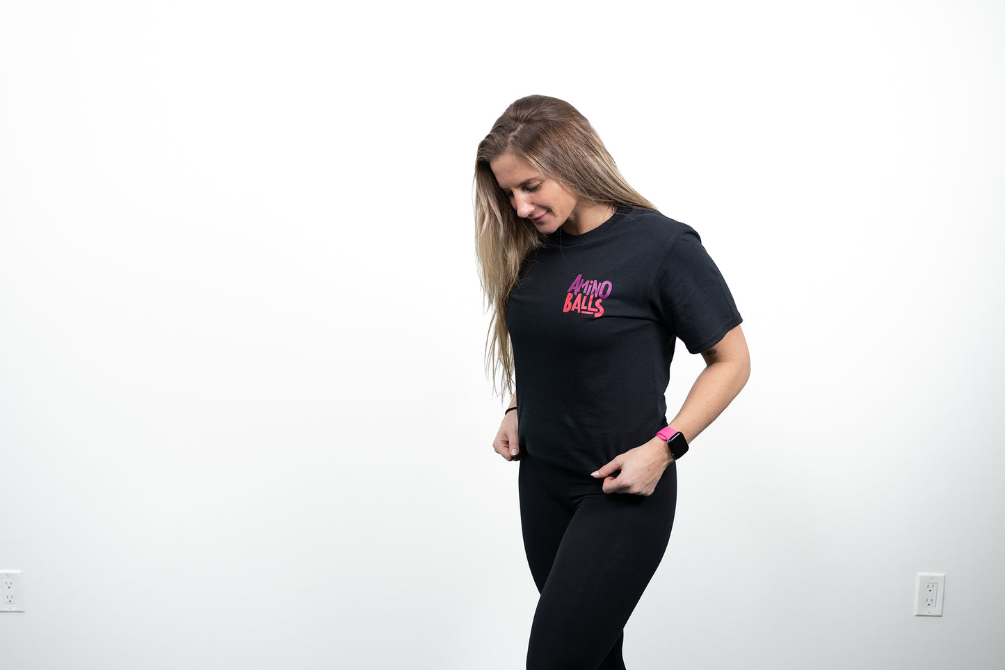 T- Shirts - unisex - press on logo on the front / Slogan (Best Balls Around) on the back of the shirt
