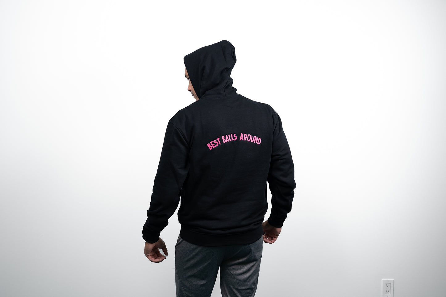 Hoodies : Heavy, Cozy, Embroidered, front and back Crewneck