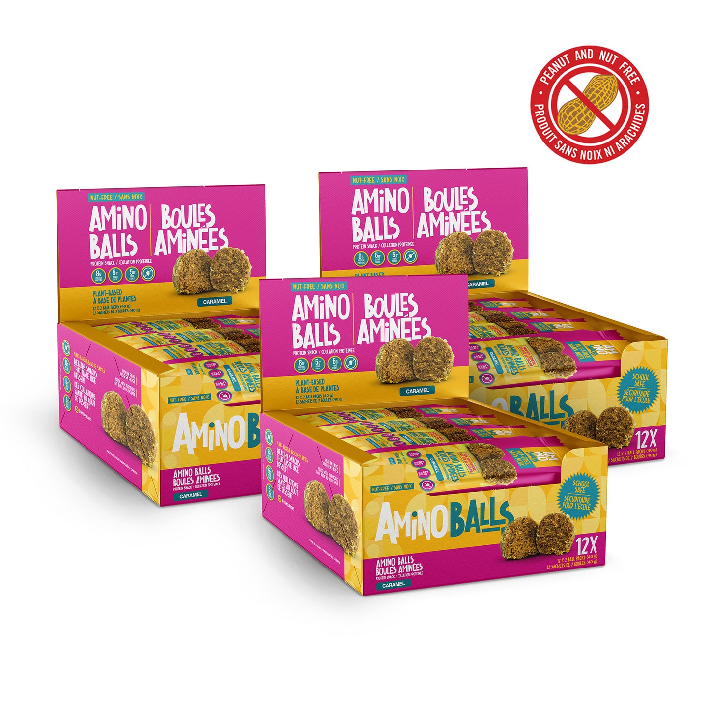 Nut-Free Caramel Bundle of 3
