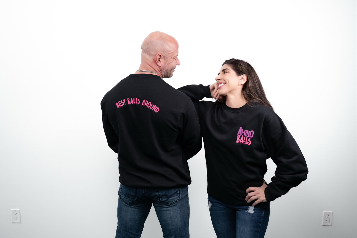 Crewnecks - Unisex - Cozy Crewnecks Embroidered (front and back)